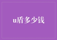 说好的一盾到手，万恶皆无呢？——谈U盾那点事