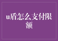 U盾支付限额的那些事儿：一场与数字的亲密接触